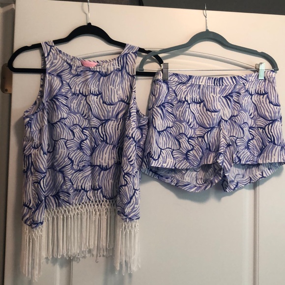 Lilly Pulitzer Sonya House of Nemo set - Picture 1 of 6